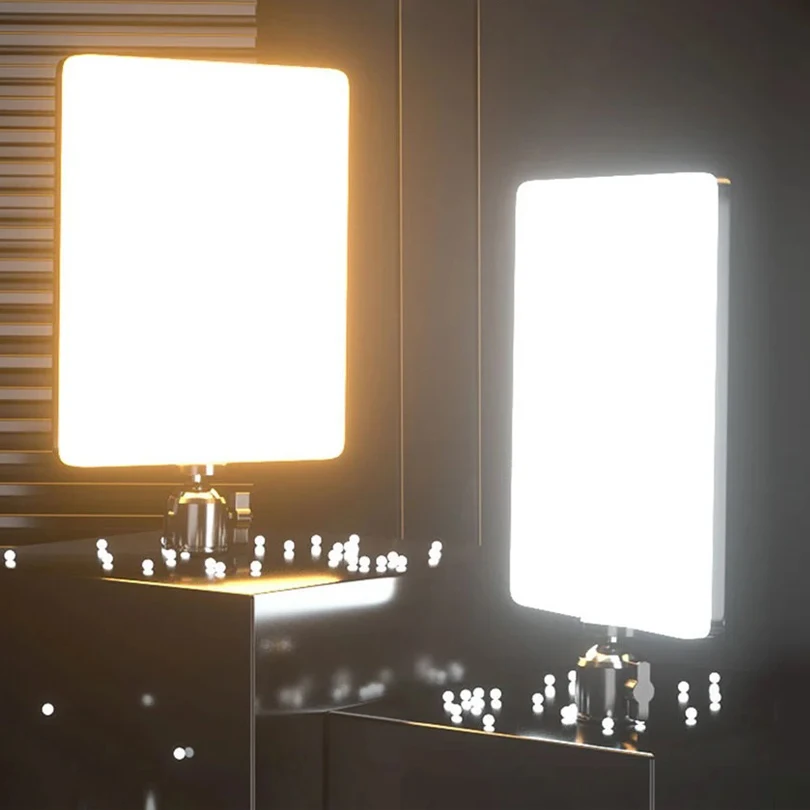 Video Light Panel Led - LED-videolamp fotostudiolamp 3000-6500K CRI 95+ 650LM