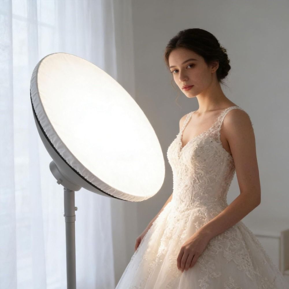 Beauty Dish 55Cm - Nieuwe witte zachte lichtdiffuser sok standaard