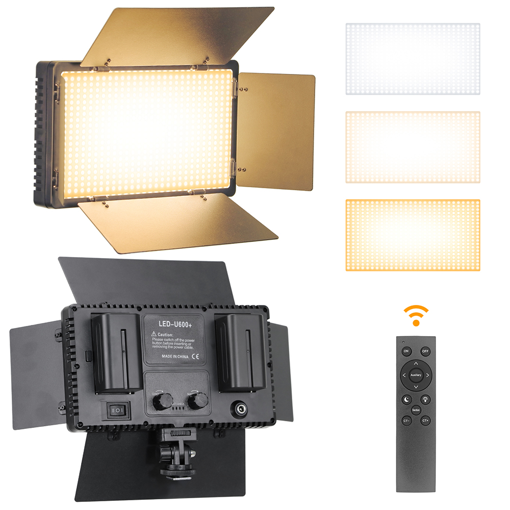Video Light Panel Led - U800 600 Led Video Panel Light