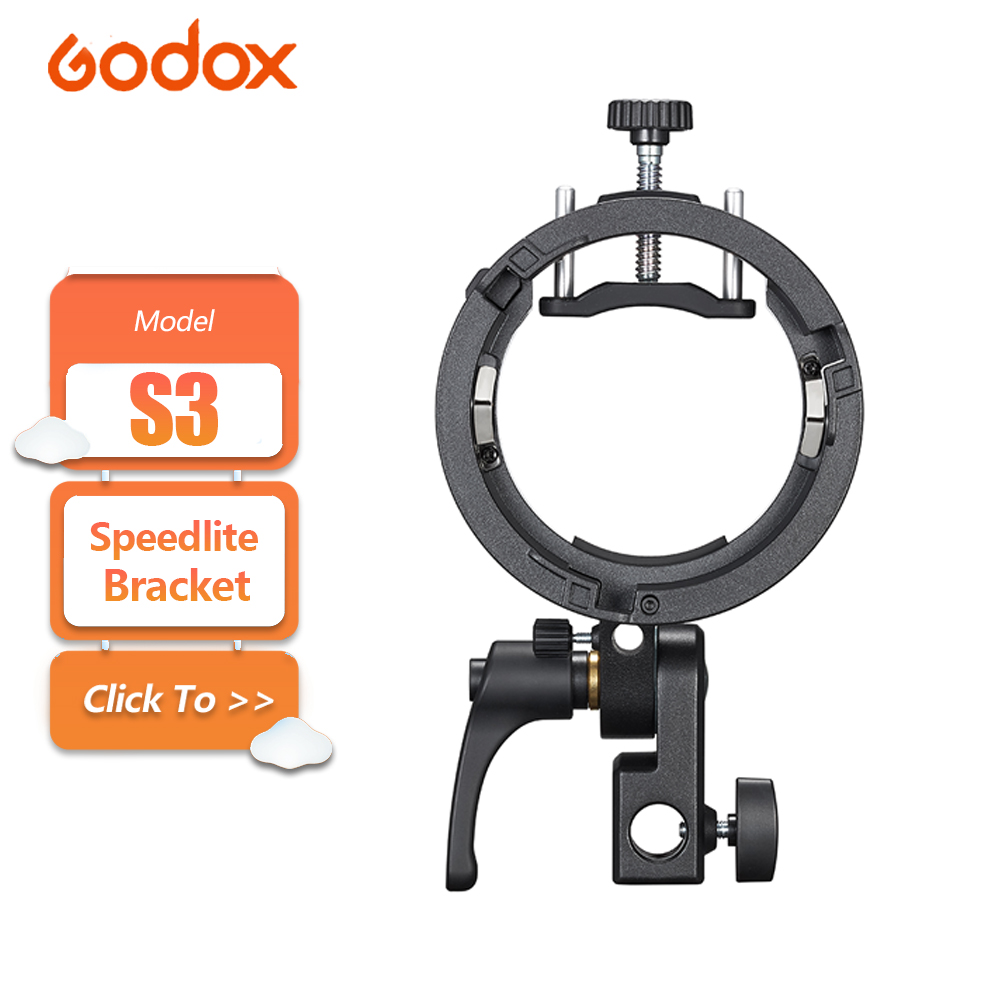 Beauty Dish 55Cm - Godox S3 Speedlite Beugel met Bowens