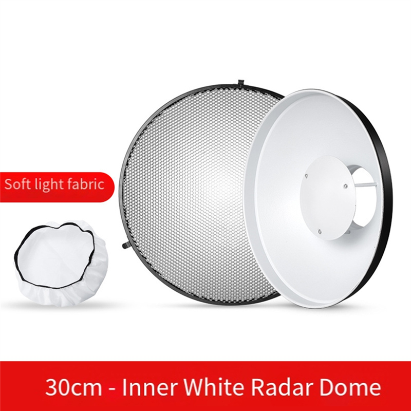 Beauty Dish 55Cm - AT82-Voor Studio Portretfotografie Schoonheidsschotel Reflector Met