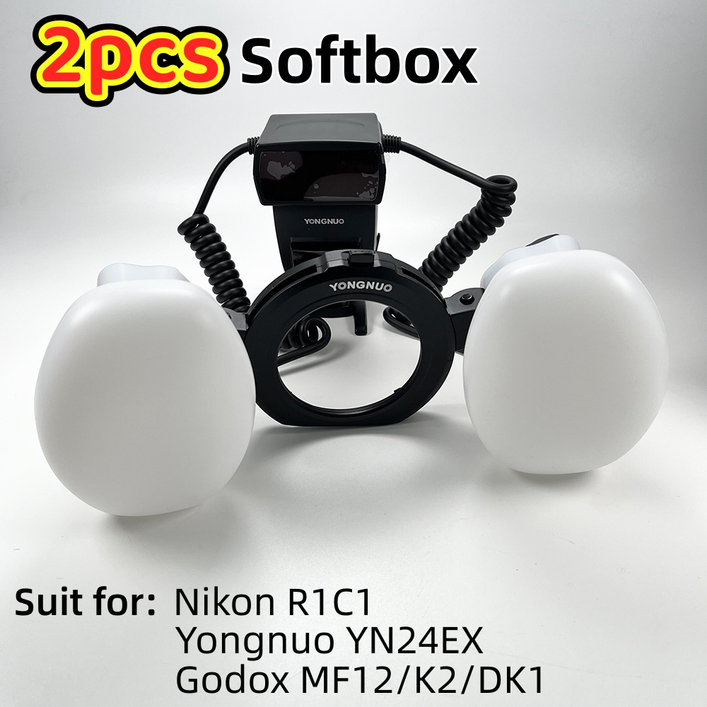 Photography Lighting Softbox - 2 Stuks Softbox Dual Head Flitslamp