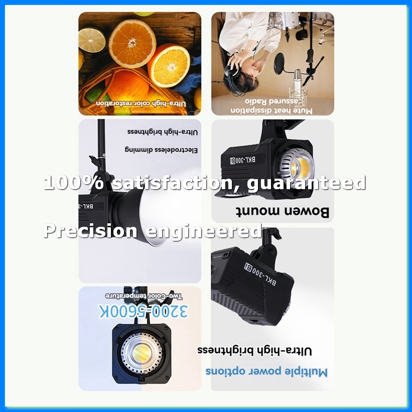 Photography Lighting Equipment - 300W Bi LED-videolamp, continue LED-verlichting met