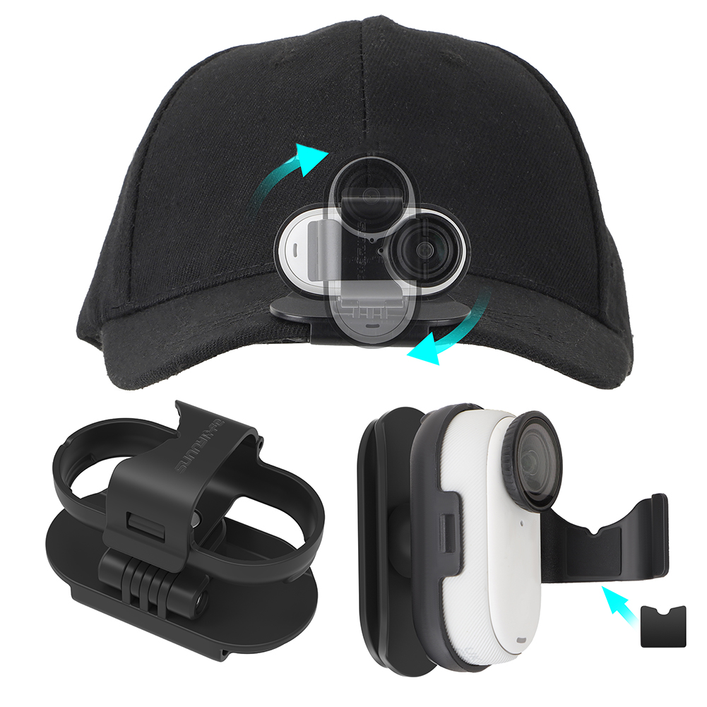 Insta360 Camera Go 3 - Brim Clip 360 graden sportcamerahouder Camerakaphouder