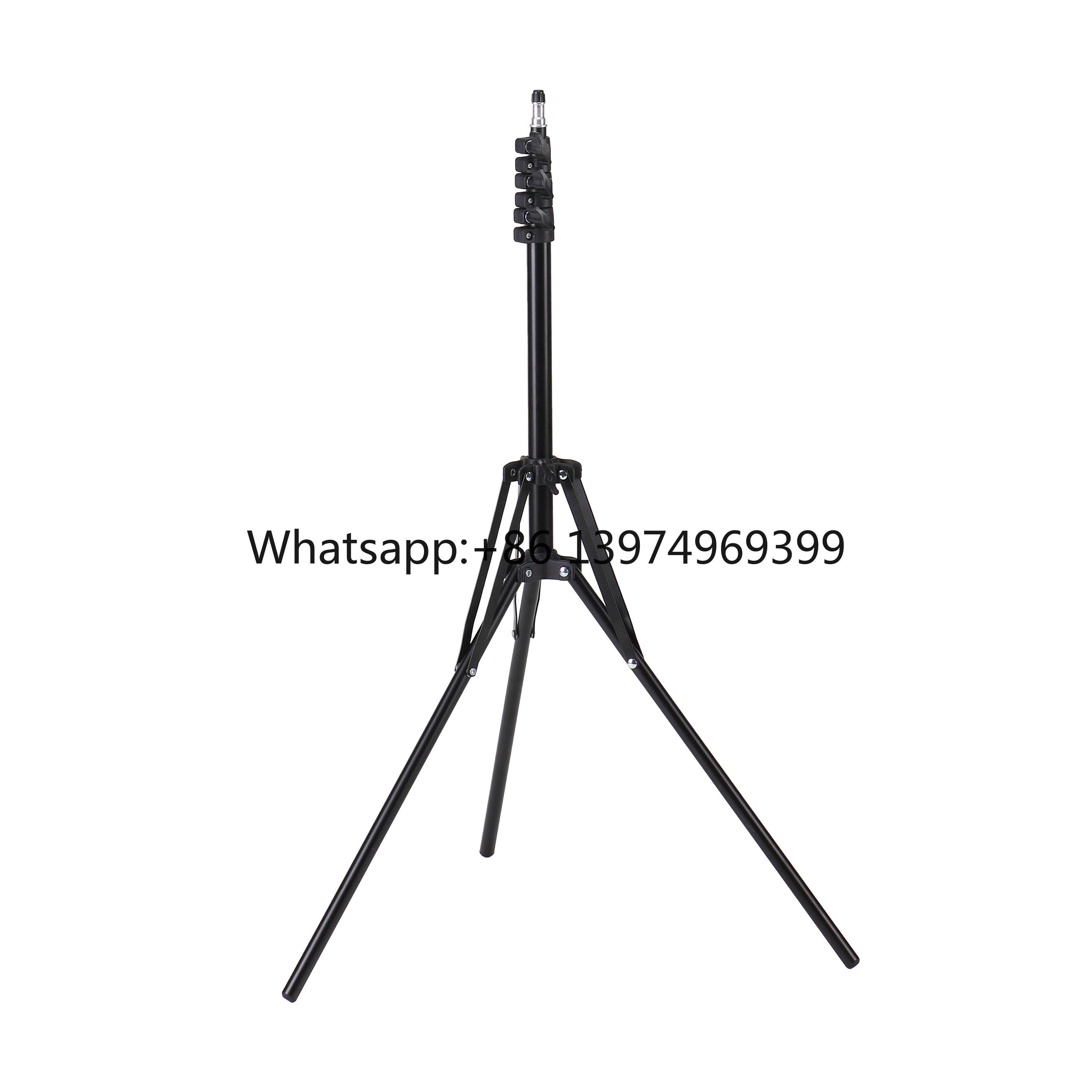 Photography Lighting Softbox - 1,9m Professioneel Fotografie Lichtstatief Zwart Aluminium