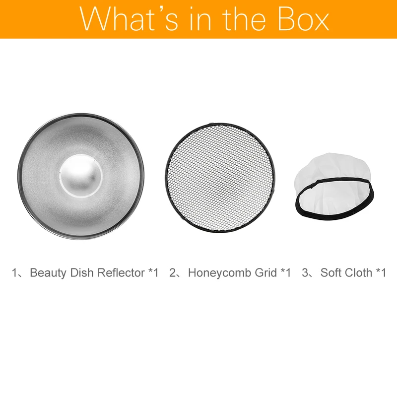 55cm 22 Studio Silver Beauty D - Beauty Dish 55Cm recensie en prijs