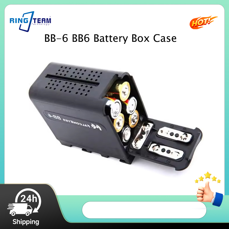 BB-6 BB6 Batterijdoos voor 6x  - Video Light Panel Led recensie en prijs