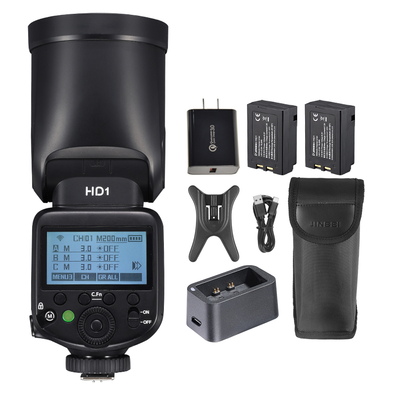 JINBEI HD-1 Ronde kop HSS Spee - Photography Lighting Outdoor recensie en prijs