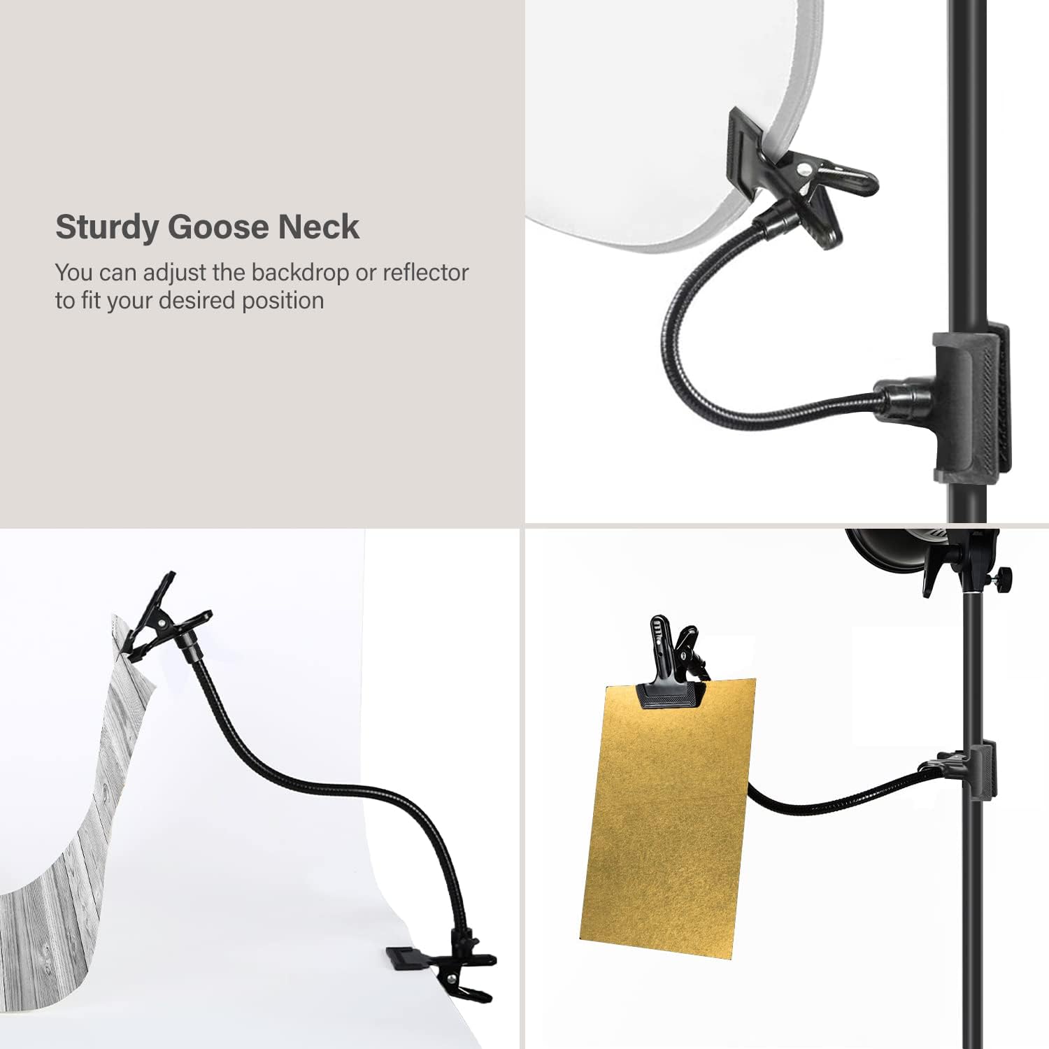 Achtergrond Houder Klem W/Flex - Reflector Arm Clamp recensie en prijs