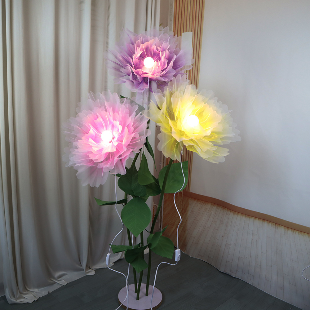 NIEUWE 3D Bloem Lichten Stof H - Photography Lighting Layout recensie en prijs