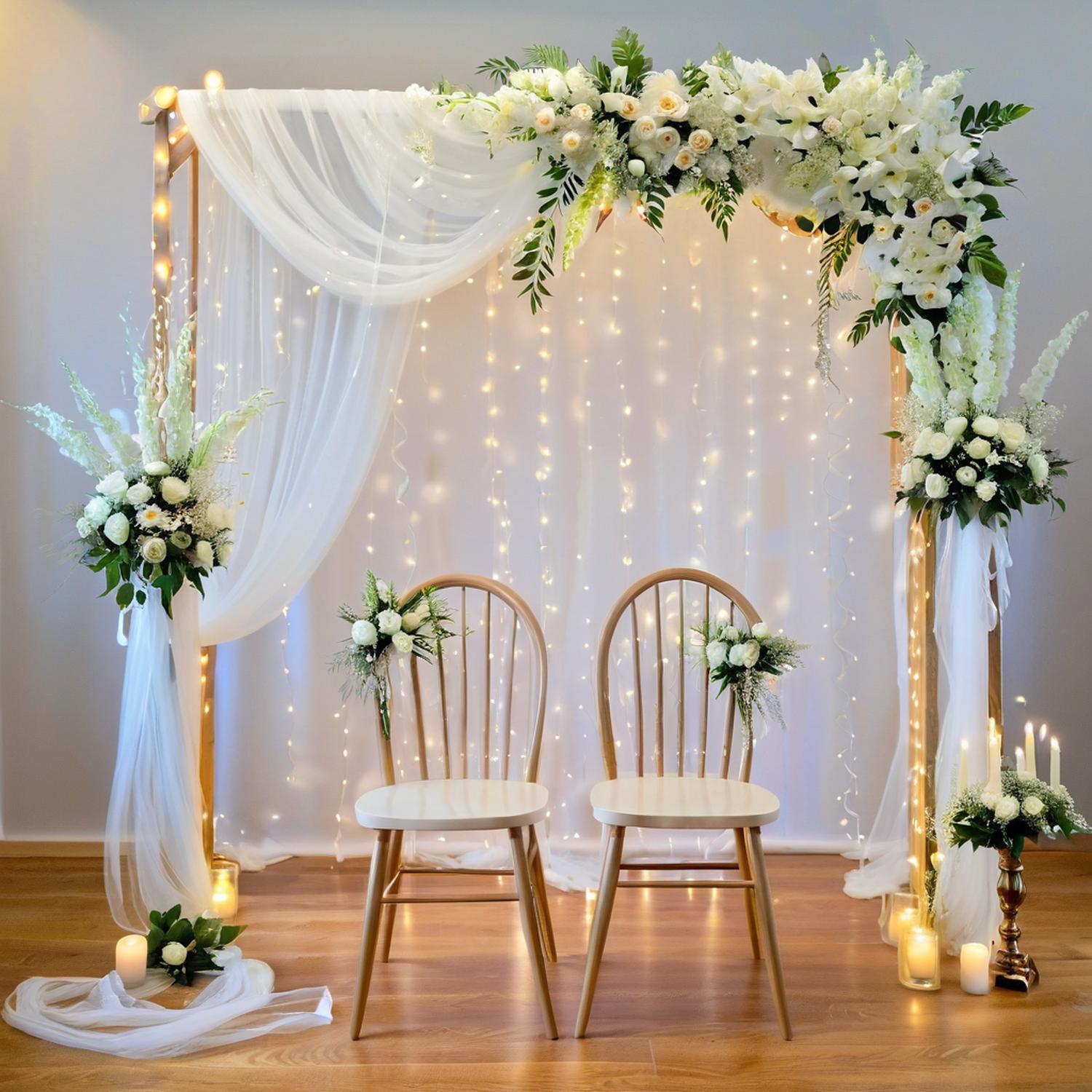 Tulle achtergrondgordijnen, op - Photography Lighting Options recensie en prijs