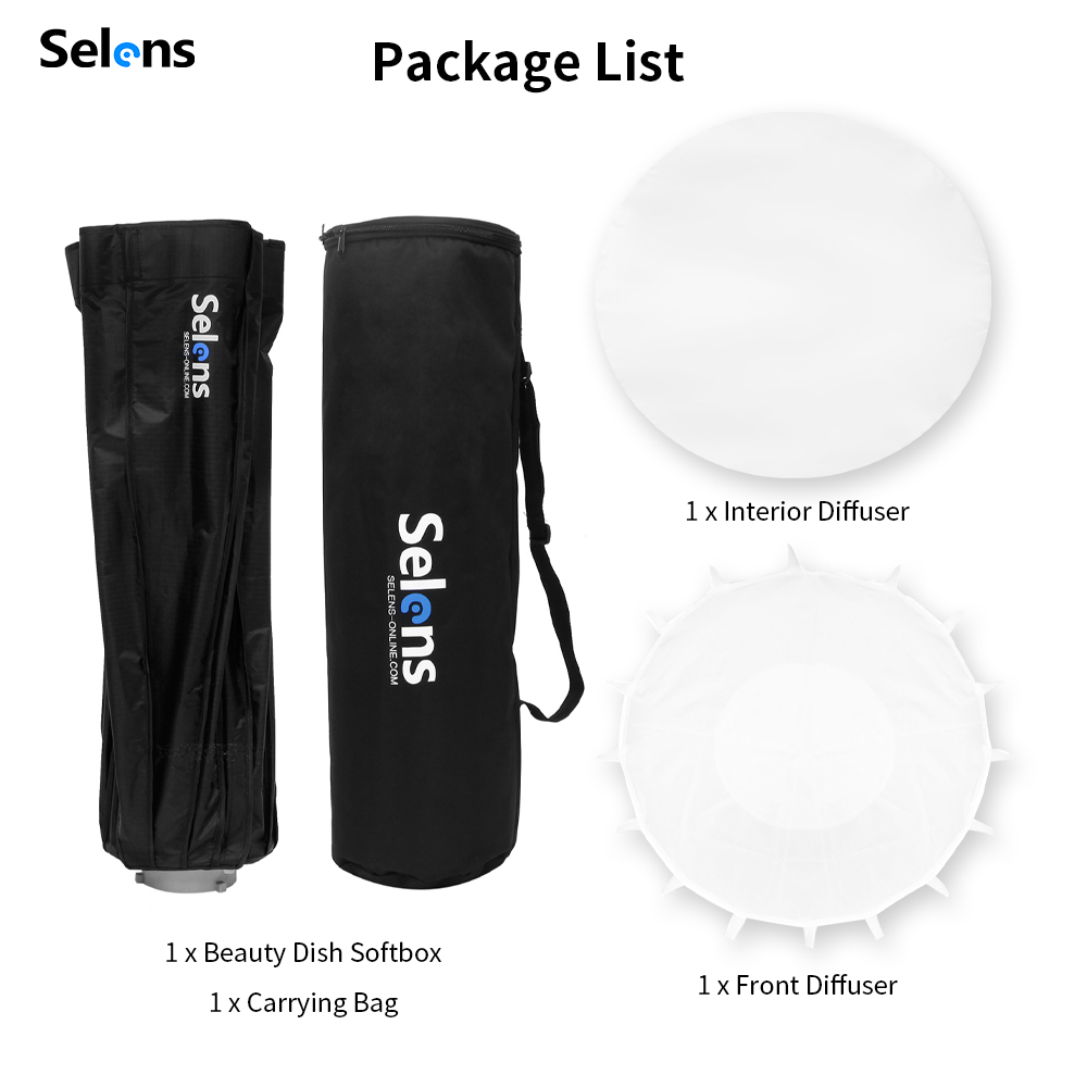 Selens 85Cm Paraplu Radar Soft - Beauty Dish 55Cm recensie en prijs