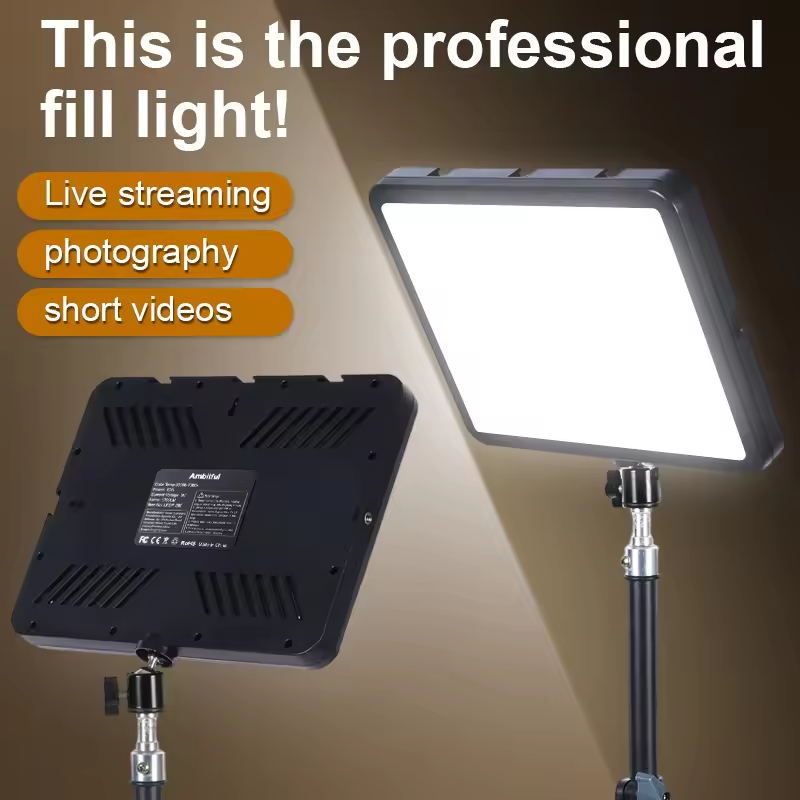 Ambitful 280 LED Videolamp 280 - Video Light Panel Led recensie en prijs