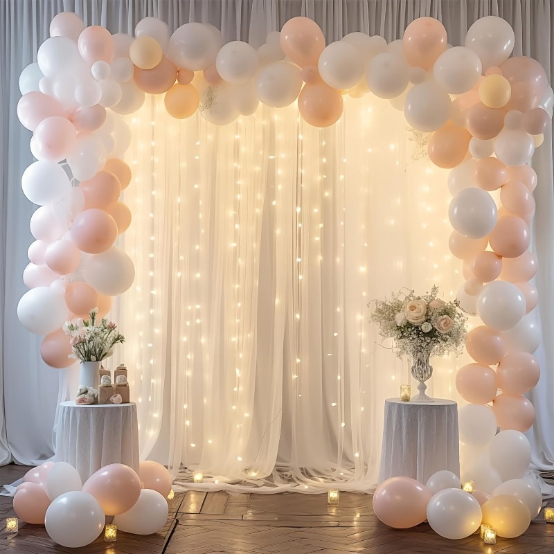 LED Tulle achtergrondgordijnen - Photography Lighting Options recensie en prijs