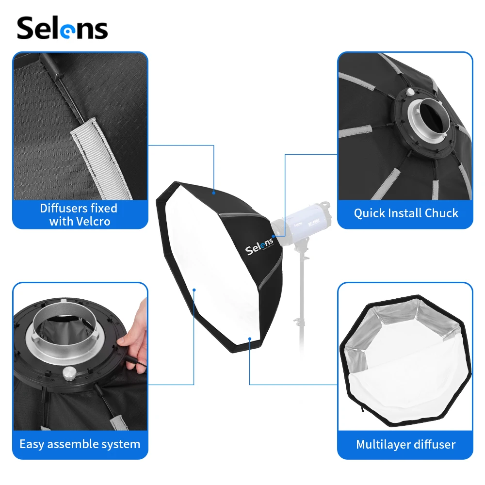 Selens 82/105cm paraplu softbo - Photography Umbrella Lighting Setup recensie en prijs