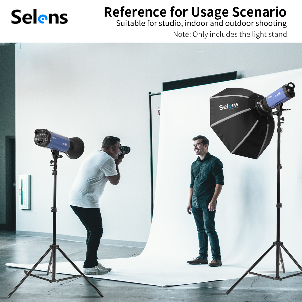 Selens 2.2~3.95m Luchtkussen L - Photography Lighting Softbox recensie en prijs