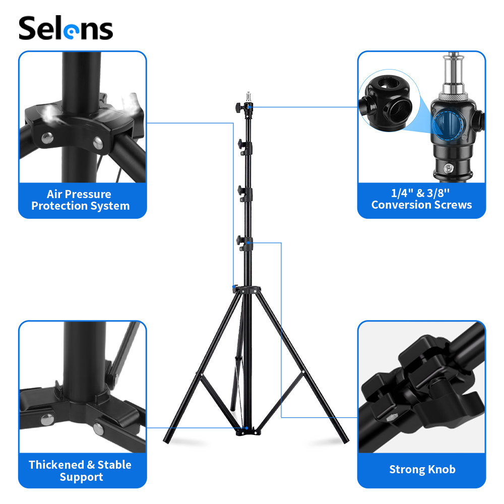 Selens 2.2~3.95m Luchtkussen L - Photography Lighting Softbox recensie en prijs