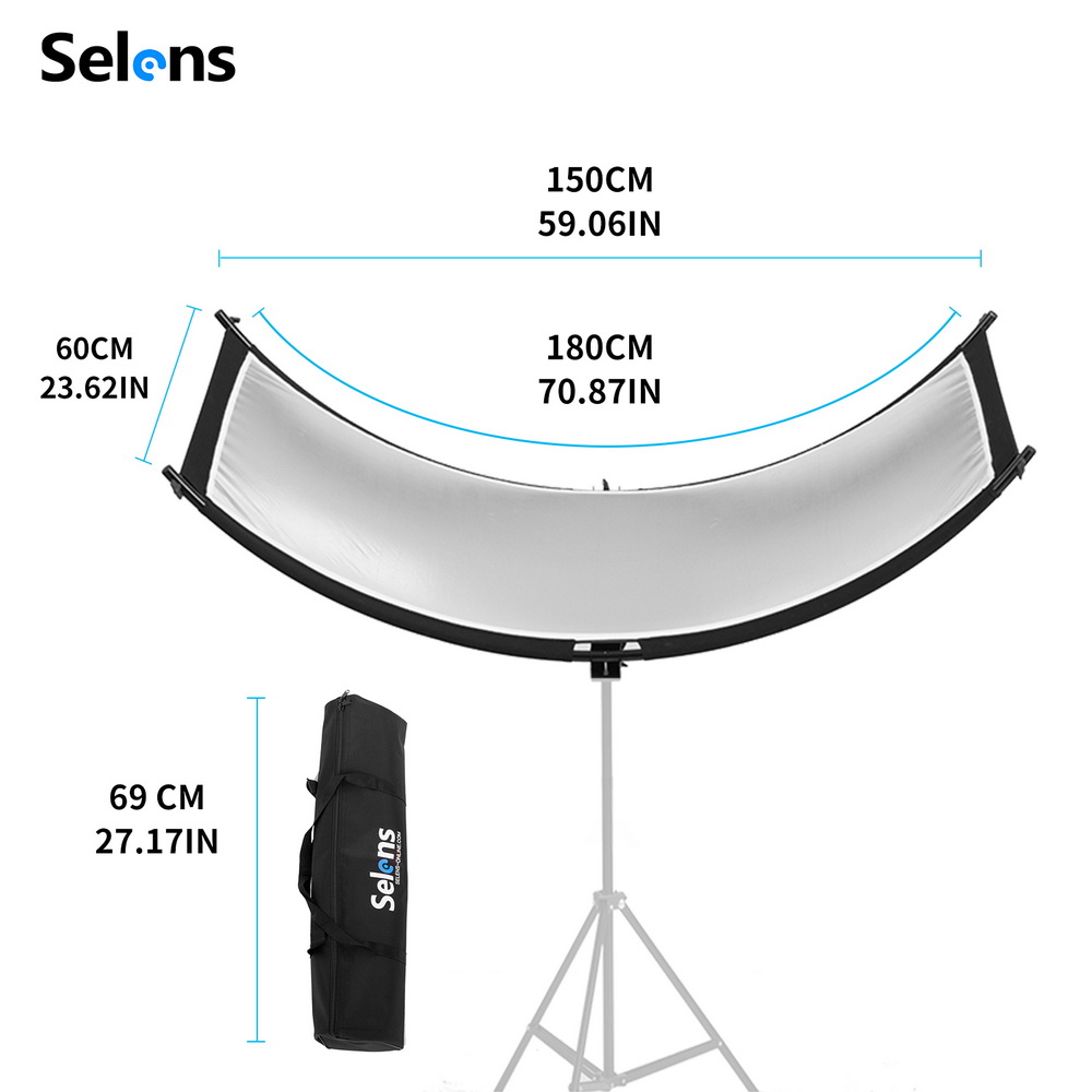 Selens Gebogen Lichtstudio U-t - Beauty Dish 55Cm recensie en prijs