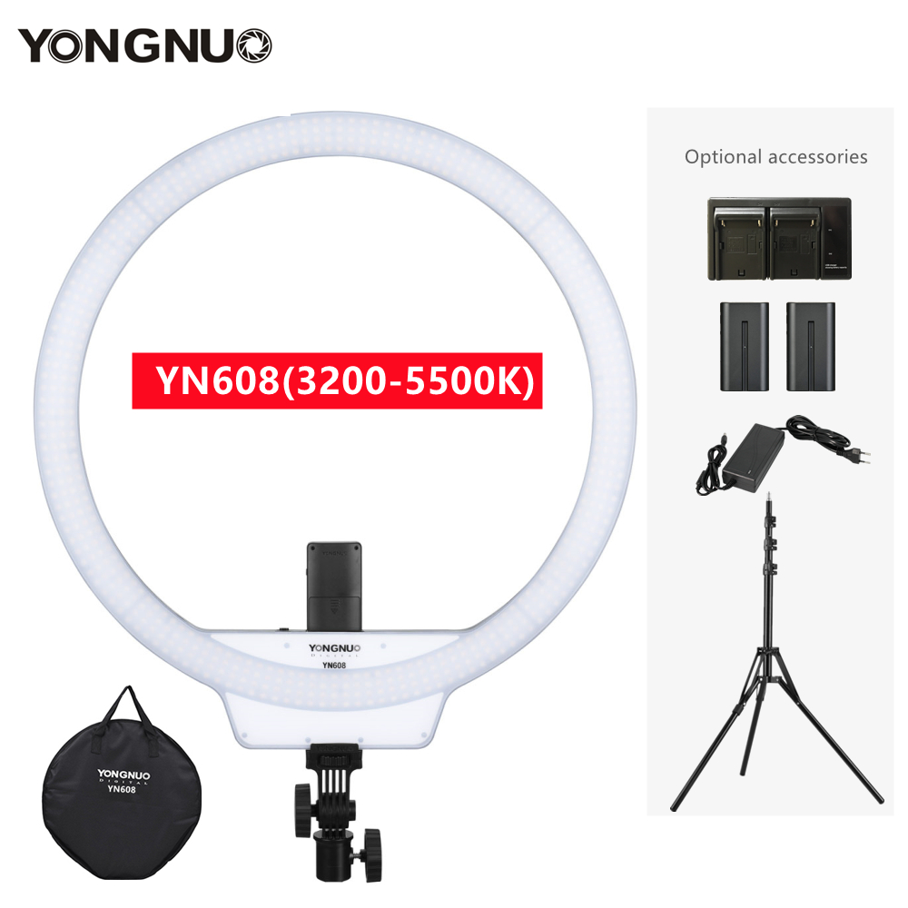 YONGNUO YN608 Studio Ring LED  - Photography Lighting Options recensie en prijs