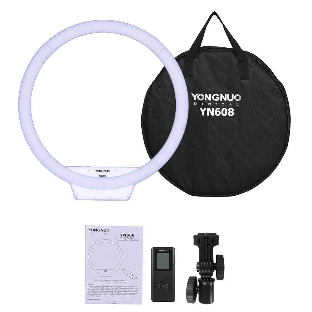 YONGNUO YN608 Studio Ring LED  - Photography Lighting Options recensie en prijs