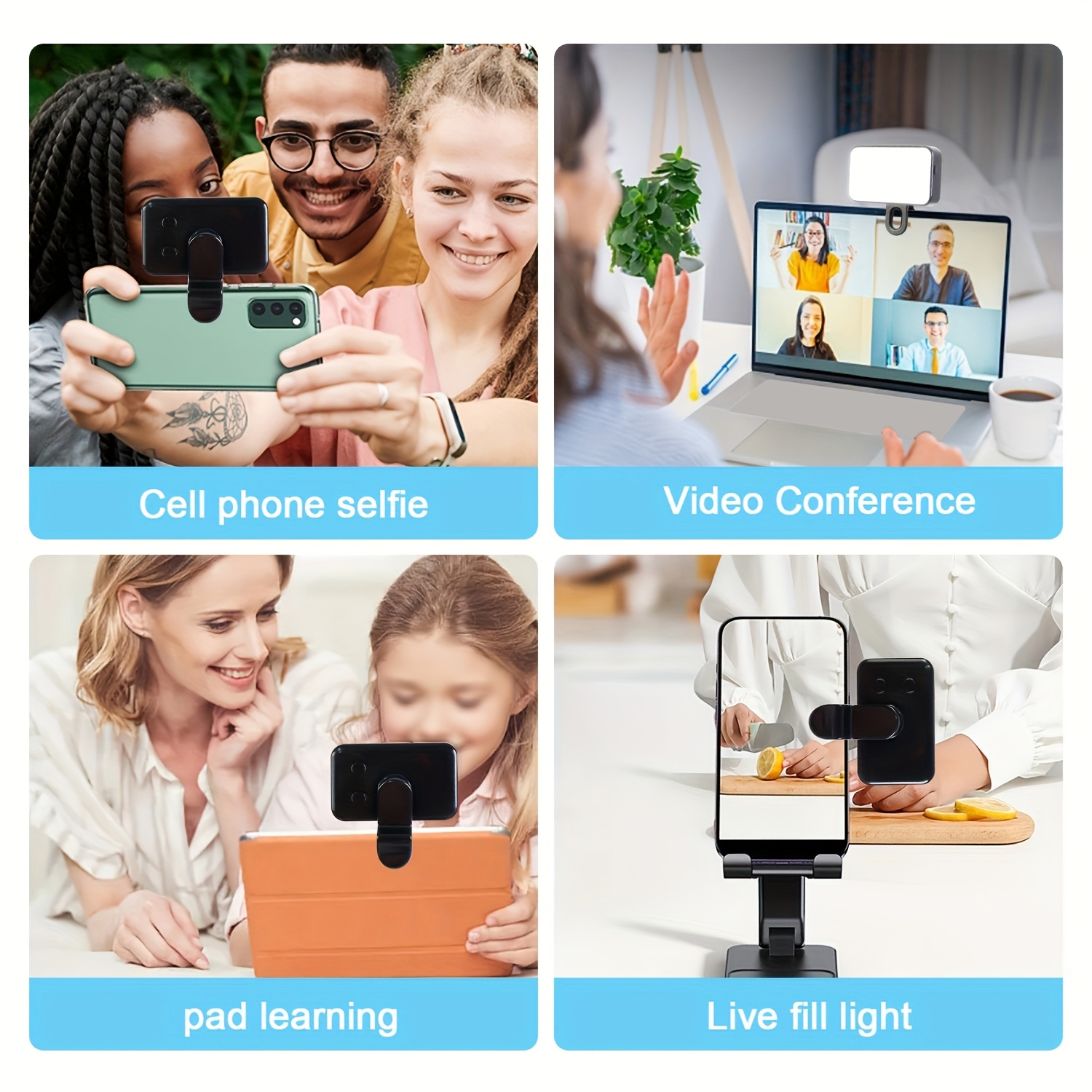 Clip-on mobiele telefoon invul - Photography Lighting Options recensie en prijs