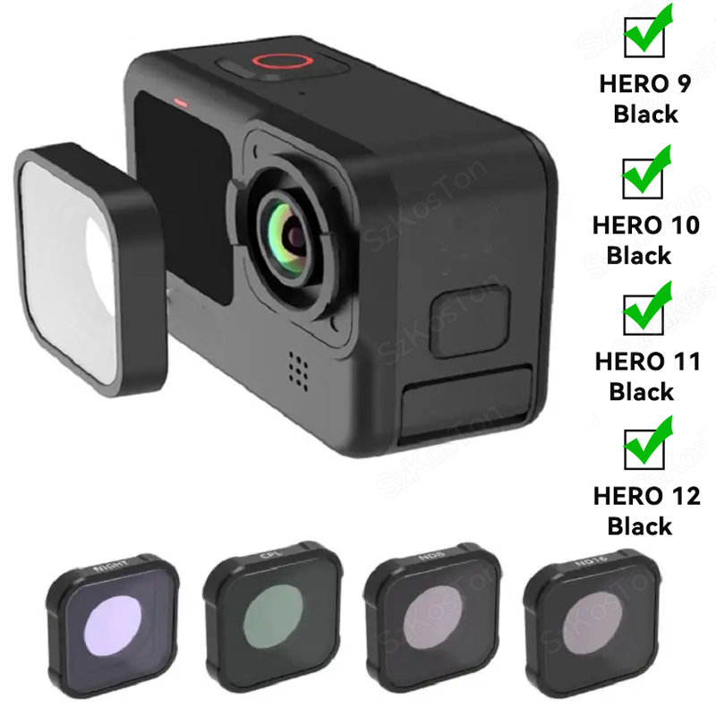 Cpl Uv Nd8 Nd16 Nd 32 Nd Filte - Gopro Action Camera Hero 12 Black recensie en prijs
