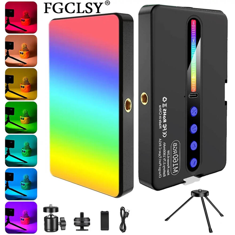 LED RGB-cameralicht Full Color - Video Light Panel Led recensie en prijs