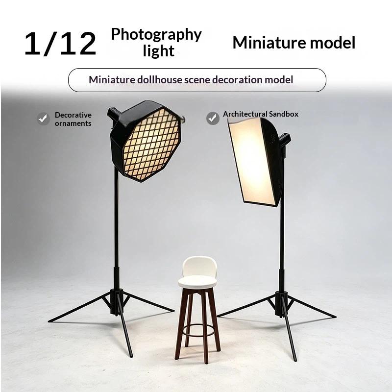 1/12 Mini Studio Licht Softbox - Photography Lighting Layout recensie en prijs