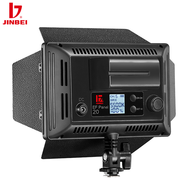 JINBEI EF20BI LED-videolamp 27 - Photography Lighting Options recensie en prijs