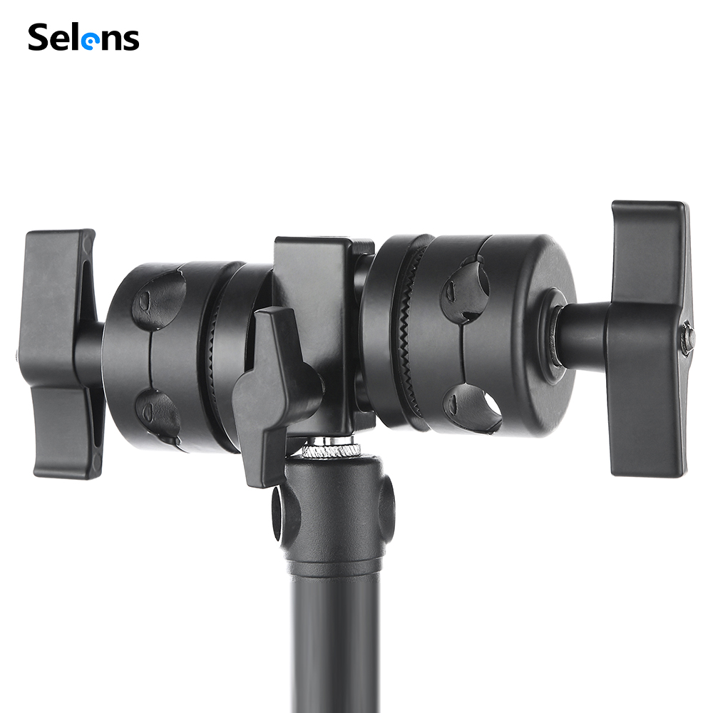Selens 2-in-1 Draaibare Klemko - Reflector Arm Clamp recensie en prijs