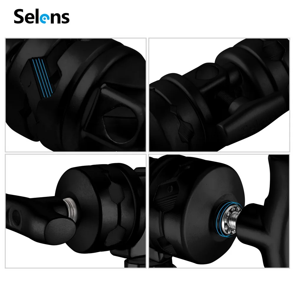 Selens 2-in-1 Draaibare Klemko - Reflector Arm Clamp recensie en prijs
